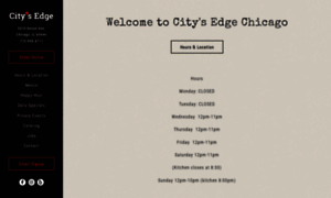 Citysedgechicago.com thumbnail