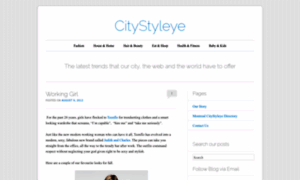 Citystyleyedotcom.wordpress.com thumbnail