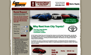 Citytoyotarents.com thumbnail