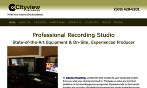 Cityviewrecording.com thumbnail