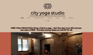 Cityyogastudio.com thumbnail