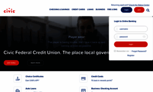 Civicfcu.org thumbnail