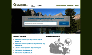 Civicjobs.ca thumbnail