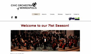 Civicorchestrampls.org thumbnail