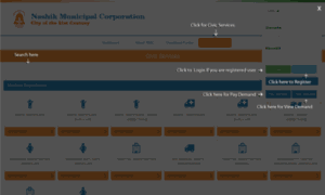 Civicservices.nmc.gov.in thumbnail