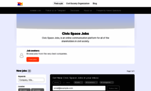 Civicspacejobs.com thumbnail