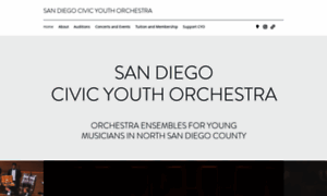 Civicyouthorchestra.org thumbnail