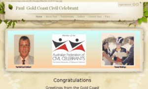 Civilcelebrantgoldcoast.com.au thumbnail