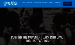 Civilrightsteaching.org thumbnail