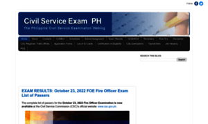 Civilserviceexaminformation.blogspot.com thumbnail