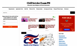 Civilserviceexamph.com thumbnail