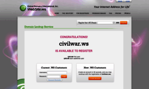 Civilwar.ws thumbnail