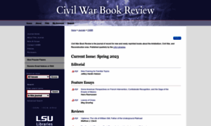 Civilwarbookreview.com thumbnail