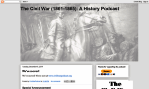 Civilwarpodcast.blogspot.com thumbnail