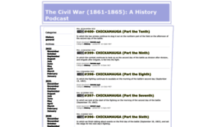 Civilwarpodcast.libsyn.com thumbnail