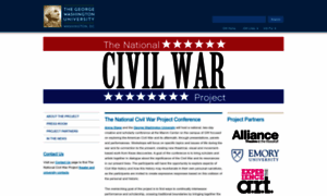 Civilwarproject.org thumbnail