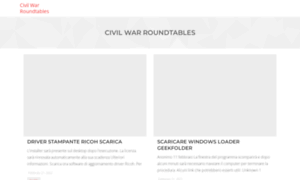 Civilwarroundtables.com thumbnail