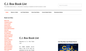 Cjboxbooklist.com thumbnail