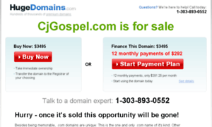 Cjgospel.com thumbnail