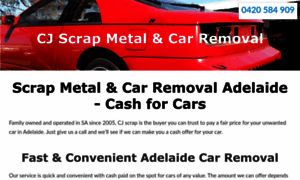 Cjscrapcars.com.au thumbnail