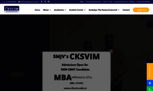 Cksvim.edu.in thumbnail
