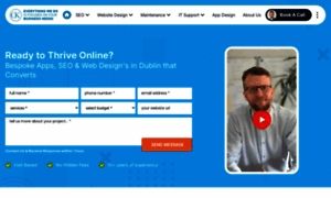 Ckwebsitedesign.ie thumbnail