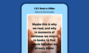 Ckybooks.com thumbnail