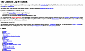 Cl-cookbook.sourceforge.net thumbnail
