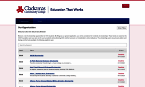 Clackamas.academicworks.com thumbnail