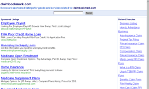 Claimbookmark.com thumbnail