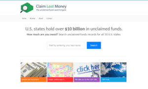 Claimlostmoney.com thumbnail