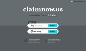 Claimnow.us thumbnail