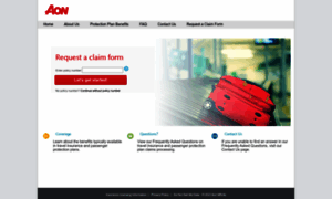 Claimrequest.aontravelclaim.com thumbnail