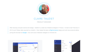 Clairetauziet.com thumbnail