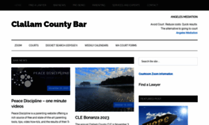 Clallamcountybar.com thumbnail