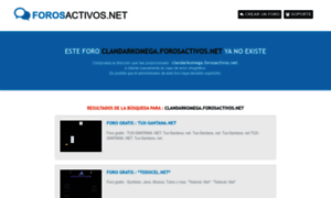 Clandarkomega.forosactivos.net thumbnail