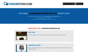 Clandarkpaw.forumotion.com thumbnail