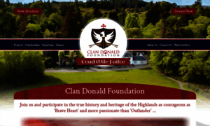 Clandonaldfoundation.org thumbnail
