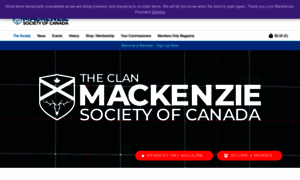 Clanmackenziecanada.ca thumbnail