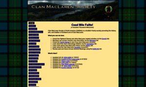 Clanmaclarenna.org thumbnail