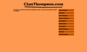 Clanthompson.com thumbnail