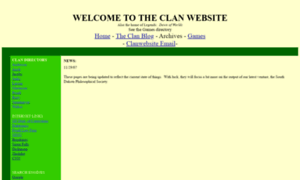 Clanwebsite.org thumbnail