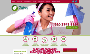 Claphamcleaners.co.uk thumbnail