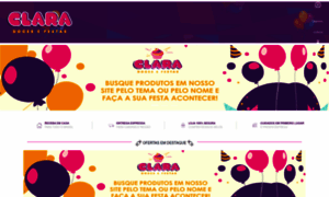 Claradocesefestas.com.br thumbnail