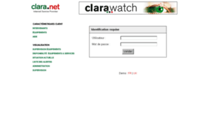 Clarawatch.claranet.fr thumbnail