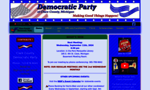 Clarecountydemocrats.com thumbnail