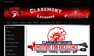 Claremontlacrosse.com thumbnail