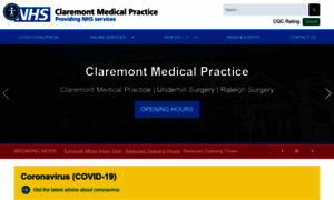 Claremontmedicalpractice.co.uk thumbnail