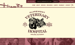 Claremontvet.com thumbnail