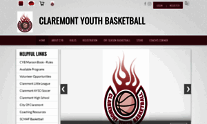 Claremontyouthbasketball.com thumbnail